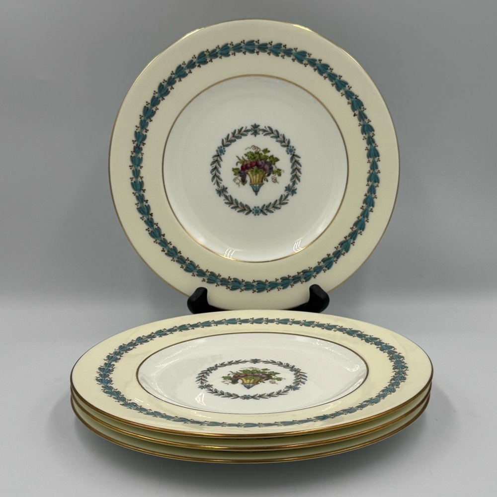 Vintage Wedgwood Appledore Bone China Salad Plates